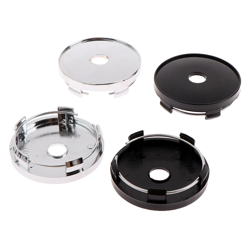 A ABSOPRO 60mm 2.36 Azul Negro Tapacubos Universales Para Centro De Rueda De Coche Tapas De Cubo De Rueda Protectores Para Suv Camión - Paquete De 1