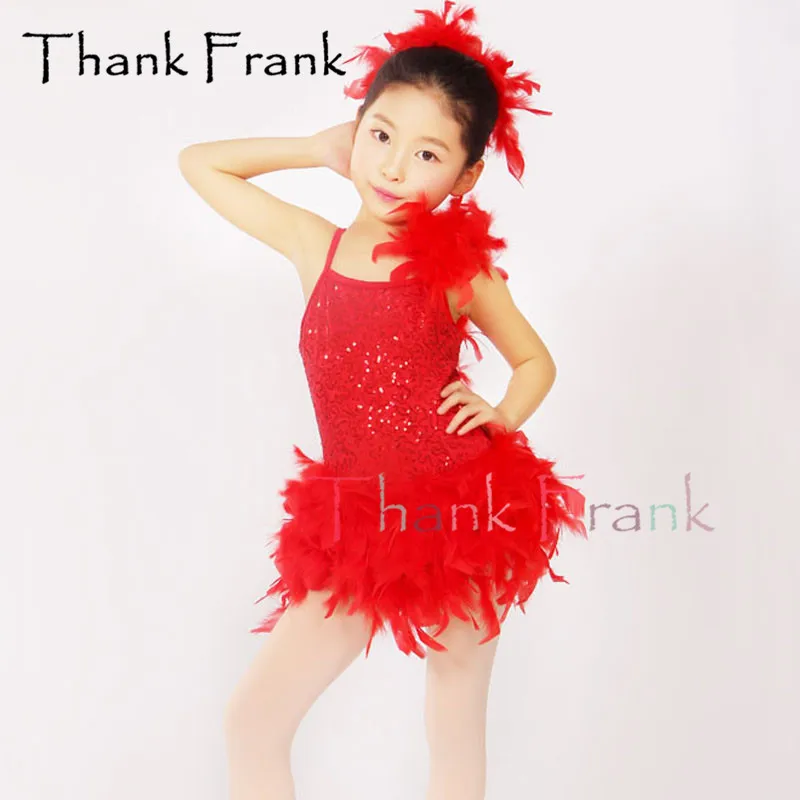 

Support-Dance Feather Professional Ballet Dress Kids Adult Contemporary Dance Costume C228