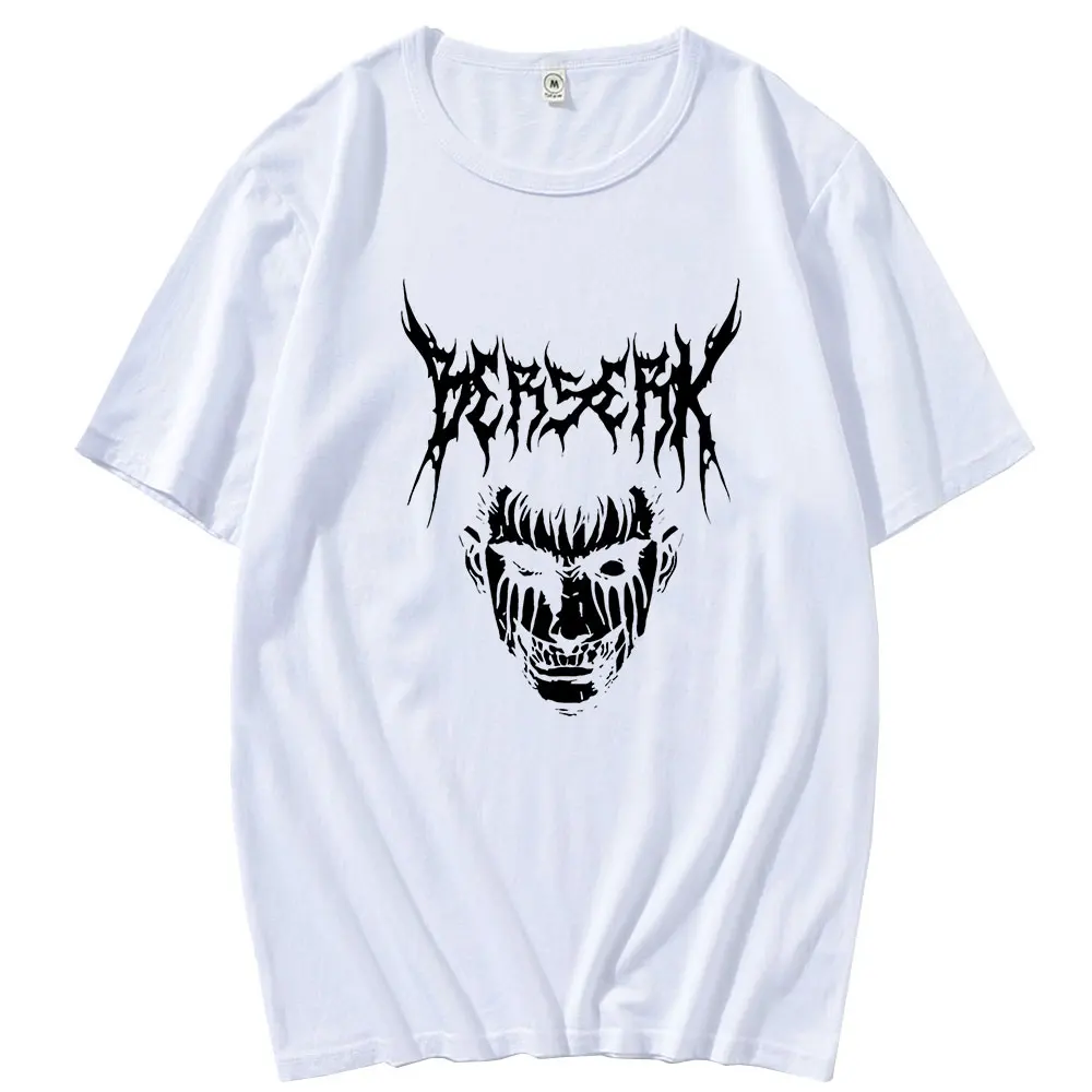 

Футболка мужская оверсайз с принтом аниме, хлопковая Повседневная рубашка с коротким рукавом, с графическим принтом, лето
