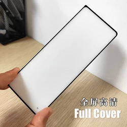 Privacy Anti - Spy Tempered Glass Screen Protector - 2 - Pack, Clear, 9H Hardness for Samsung W25 (Clear Full Cover)