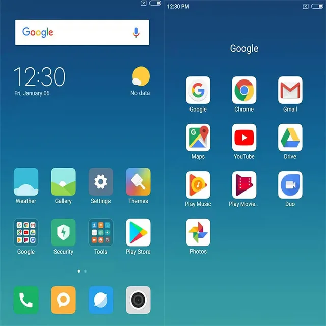 VIVO Y93 Smartphone 4GB RAM 64GB ROM Octa core Android 8.1 6.2 ''13MP + 2.0MP caméra Face ID téléphones portables double SIM 5