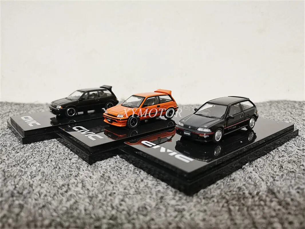 

Модель автомобиля под давлением DOHC 1/64 для Honda CIVIC Si EF9 1984