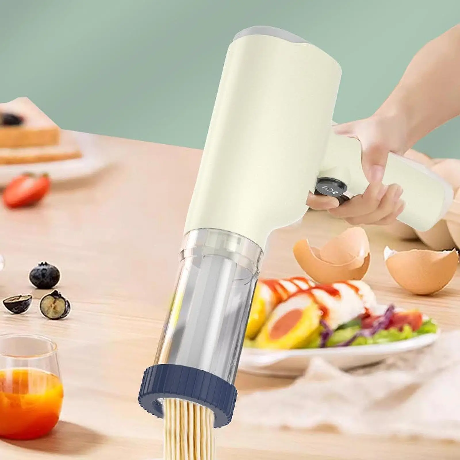 Electric Pasta Maker Portable Noodle Maker for Macaroni Lasagna Spaghetti