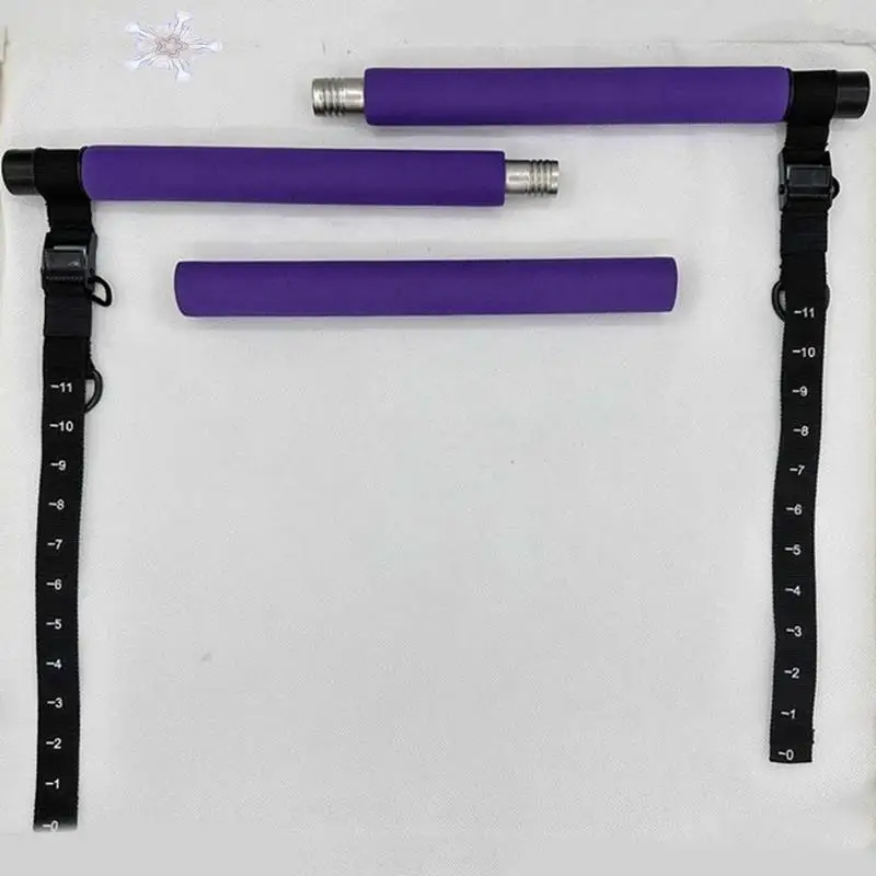 Pilates Bar Kit With Resistance Bands, Multifunctional Yoga Pilates Bar Home Gym Resistance Kit