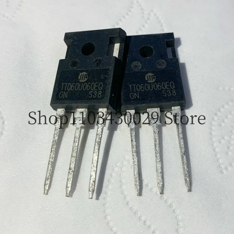 

10Pcs New and Original TT060U060EQ TO-247 60A 600V IGBT N-Channel Insulated Gate Bipolar Transistor