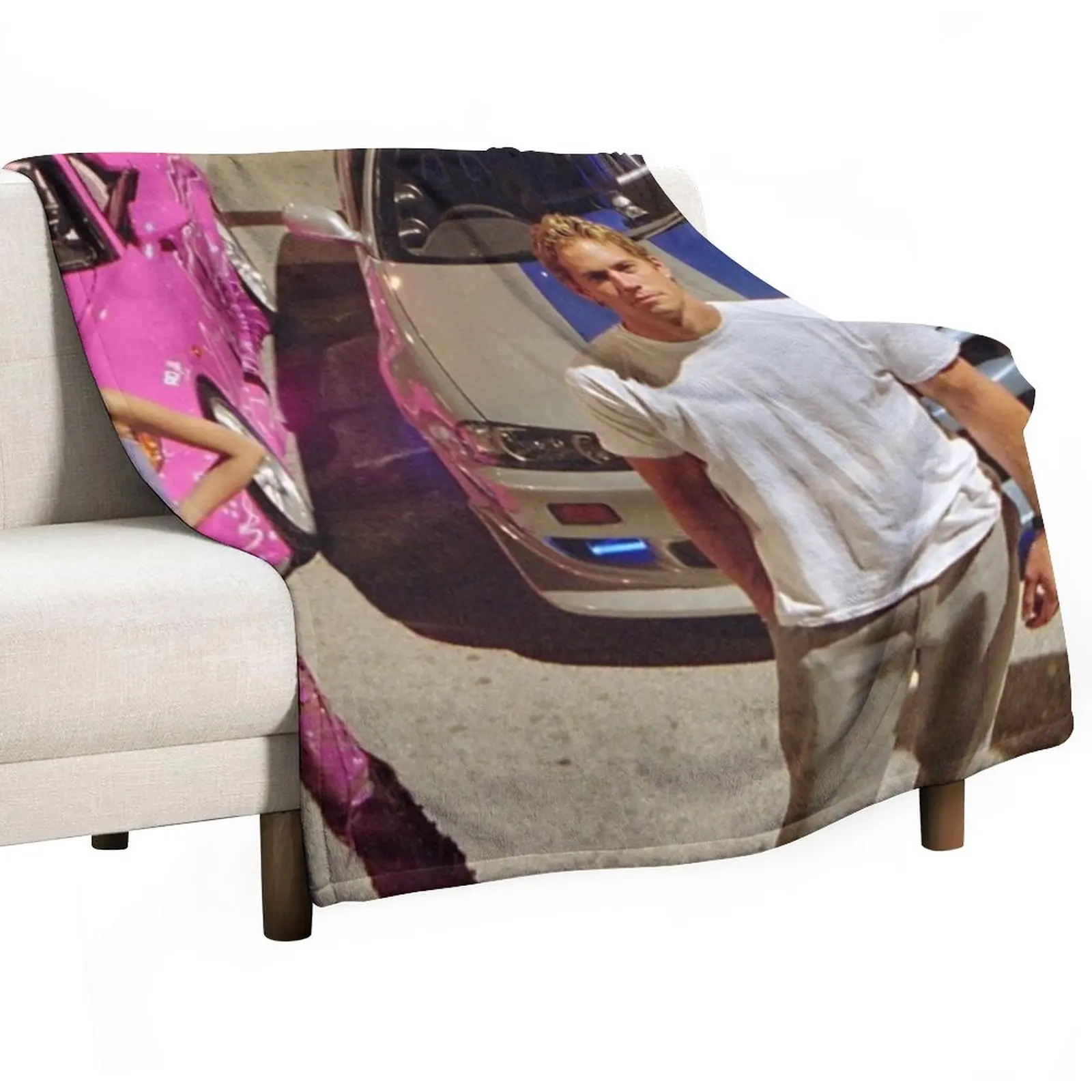Nuovo Brian E Suki- 2 Fast 2 Furious Throw Coperta Coperta Carina Coperta Morbida Per Bambino