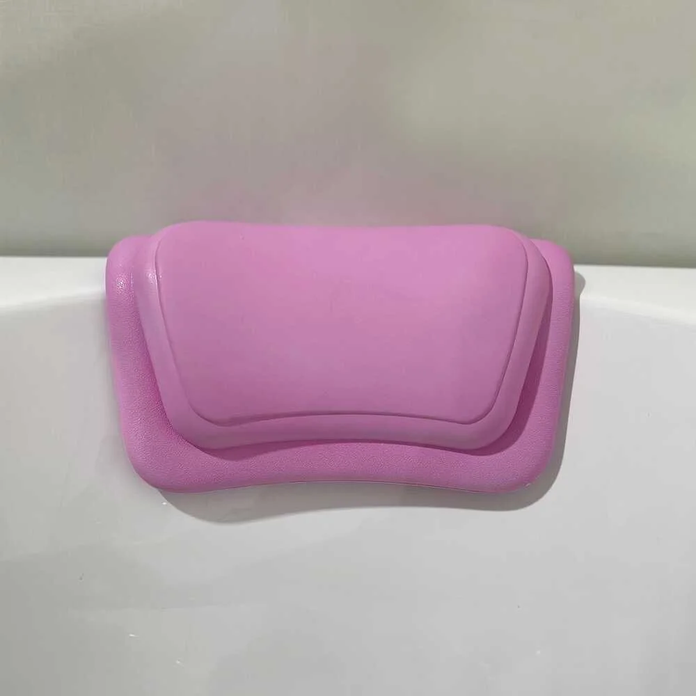 Soft Bathroom Pillow Bathtub Pillow To Bath Tub Headrest Non Slip Backrest Headrest Bathtub Accessories Spa Bath,bath pillow