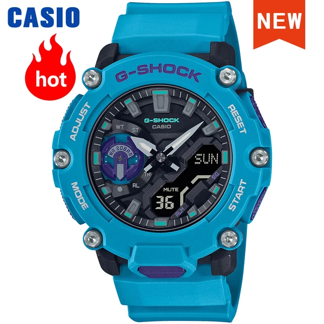 Casio watch for men g shock Carbon Fiber Protection Outdoor Sports 200m  Waterproof Electronic Quartz Watch