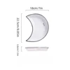5 Piece Reunion Ceramic Dinnerware Set Moon Shaped Hot Pot Plate Flexible Combination of Plates According to Food Consumption 2