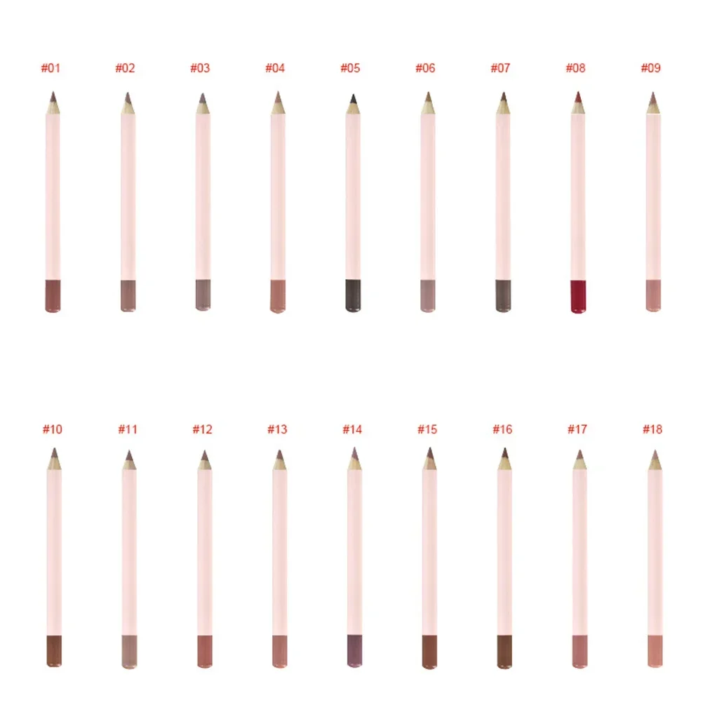 Brown Lip Liner Pencil Private Label Custom Bulk Lipliner Lips Cosmetics Cosmeticos Makeup 2