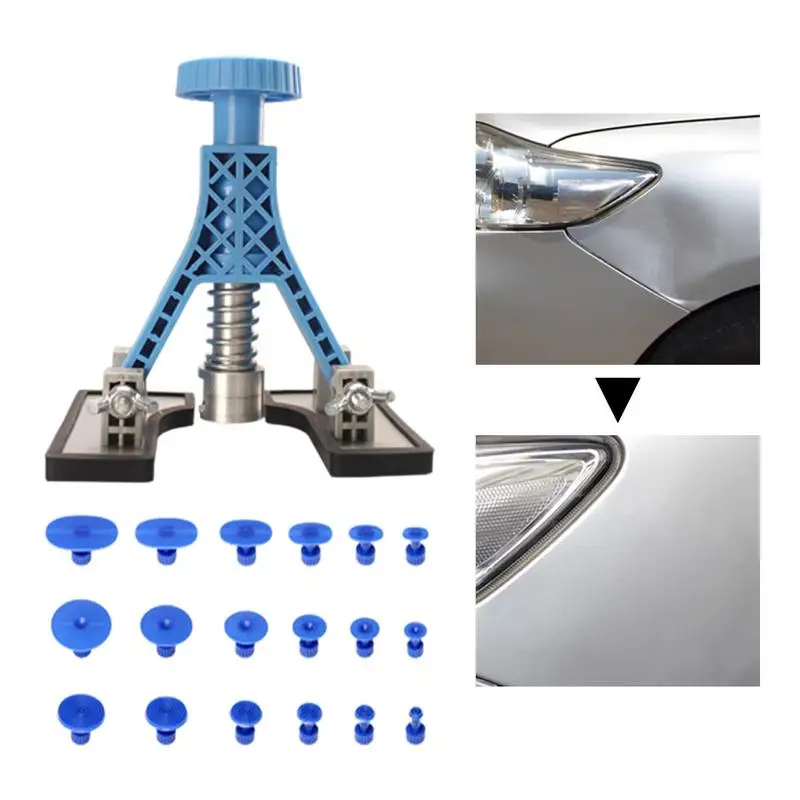 

Professional Car Dent Repair Tools 18PCS Auto Body Sheet Metal Paintless Dent Puller Kit Car Dent Repair Tool for Car Body Dent