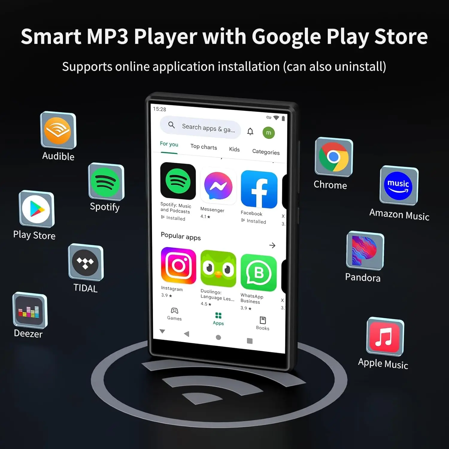 Oilsky MP3プレイヤー ブルー 16GB Oilsky MP3プレイヤー ブルー 16GB｜Yahoo!フリマ（旧PayPayフリマ）