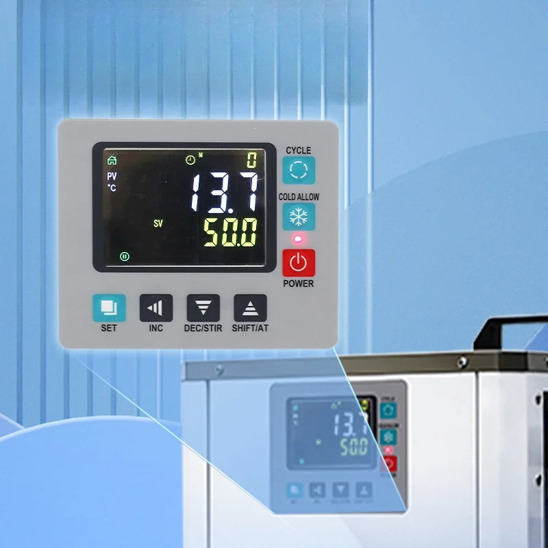 Laboratory High Low Temperature Coolant Circulation Pump Circulation Cold Hot Water Pump Digital Display Reactor Cooling Device