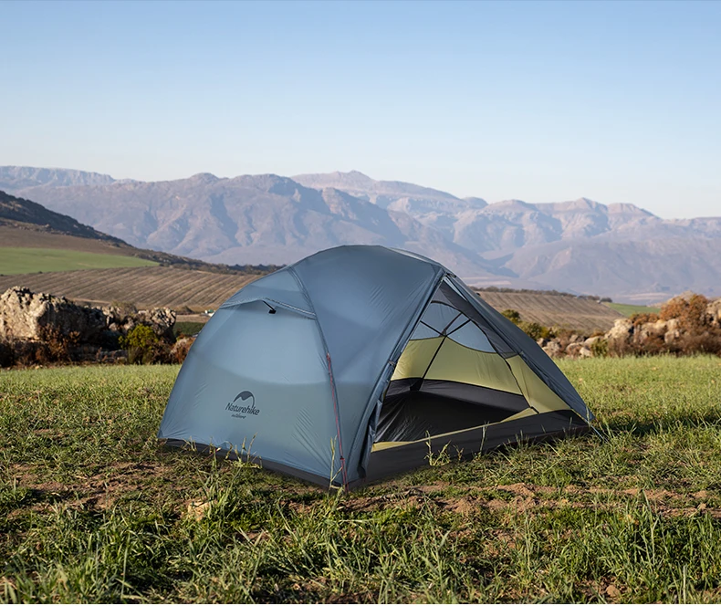 Naturehike Ultralight 15D Upgraded Star River Camping Tent 2 Person 4 Season 15D Silicone Tent With Footprint camping tent