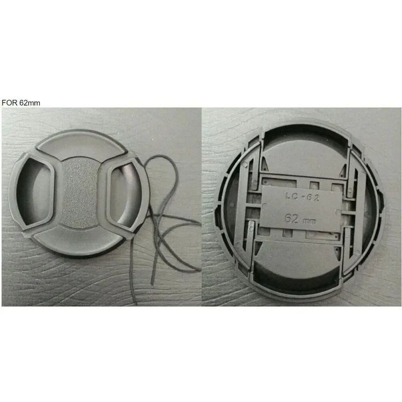 Набор 10 шт. 62 мм Пылезащитная универсальная передняя крышка объектива Защитная крышка защелкивающиеся фильтры зажим для цифровой камеры Sony Canon Nikon крышка байонета камеры canon fd