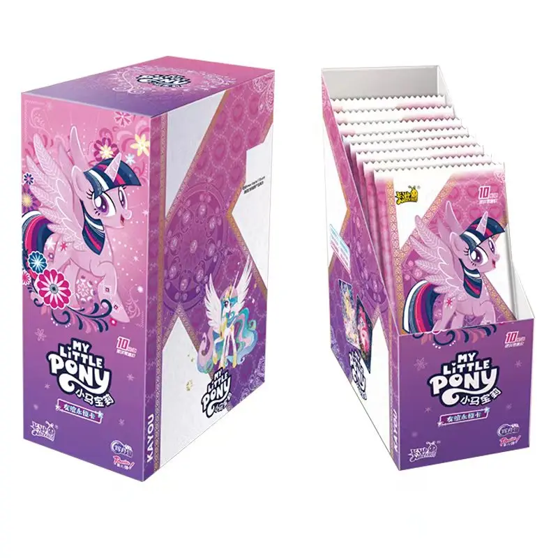 KAYOU Genuine My Little Pony Cute & Funny Party Collectible Cards