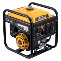 Onduleur d'essence Portable 3500W, générateur d'urgence 26kg, compteur numérique pour camping-car 2