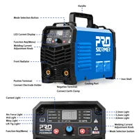 110V/220V ARC Stick Welder 160Amp MMA Welder IGBT Inverter Digital Display Hot Start Portable Welding Machine PROSTORMER 2