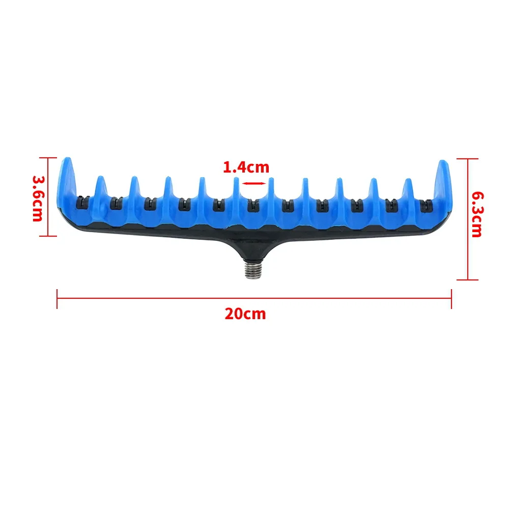AC404 Fishing Accessories Carp Fishing Rod Rest Head Butt Rod Holder Gripper Buzz Bar Carpe