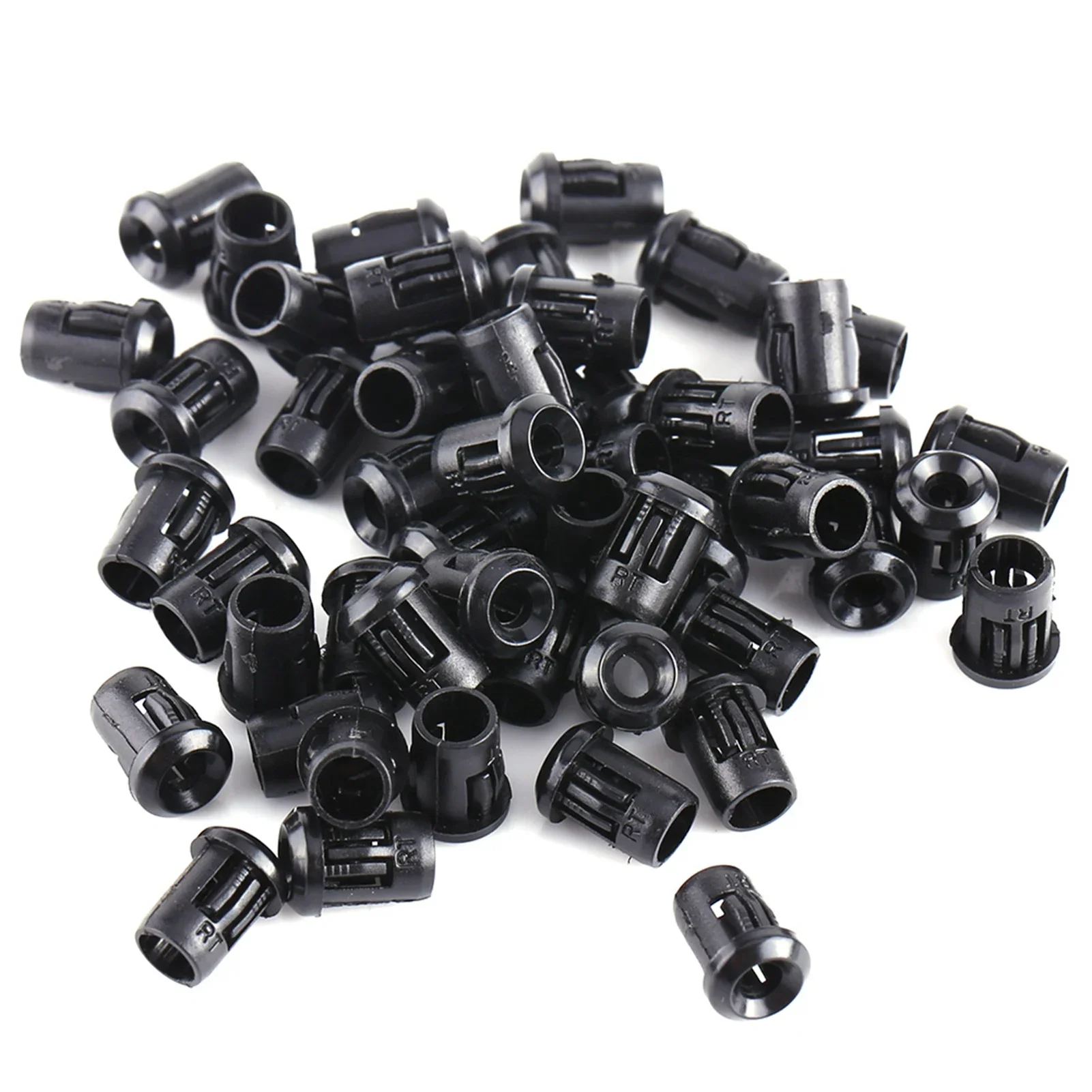 5mm-led-50-uds-casquillo-de-l-mpara-soporte-de-diodo-nylon-negro-clip