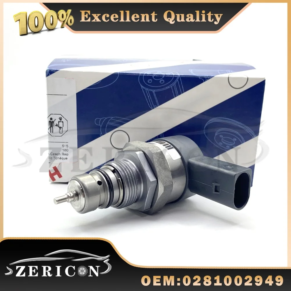 

1PCS NEW OEM 0281002949 Fuel RAIL Pressure Regulator Metering Valve for BMW 1 2 3 4 5 13537801992 0445010572 0445010587