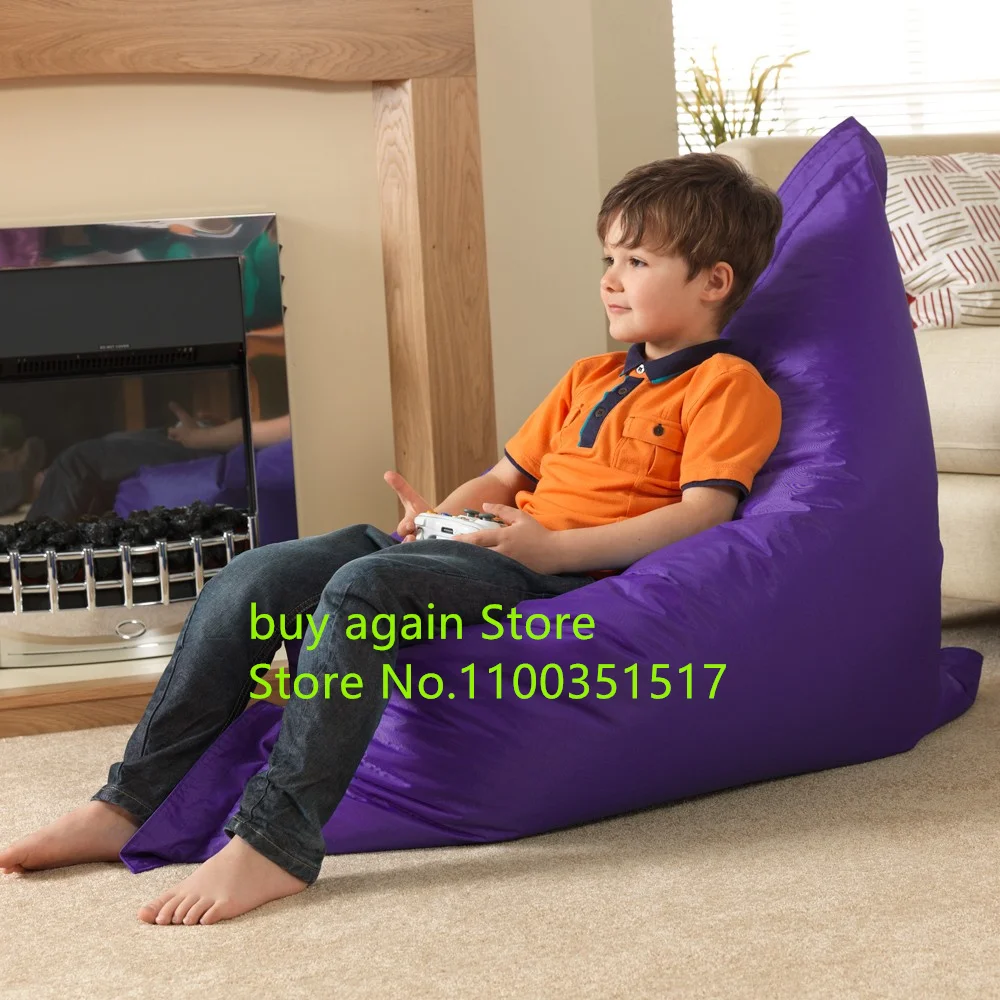Durable kids waterproof expression Bean Bag Chair for kids and adults can be customized