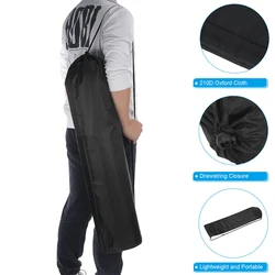 2pcs Drawstring Bag Outdoor Camping Tent Beach Umbrella Storage Bag Folding Chair Fishing Rod Organizer Yoga Mat Carrier Pocket