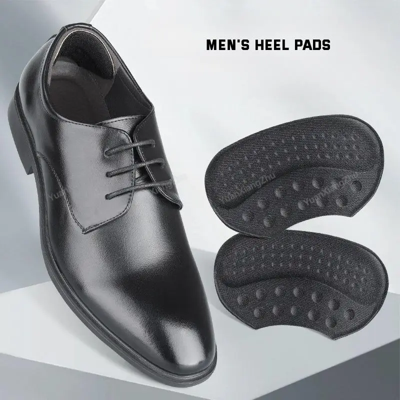 Heel Protectors for Men Shoes Insoles Anti-wear feet Shoe Pads for High Heels Anti-Slip Adjust Size Shoes Accessories