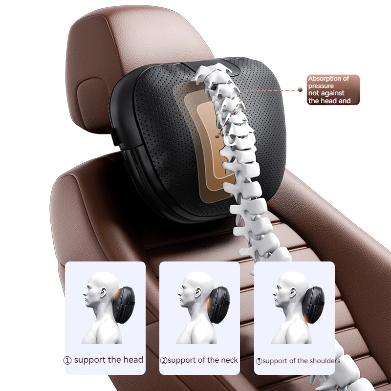 Car Head Pillow Lumbar Support for The Back of The Cervical Spine S-Class Seat  Driving car Home Lumbar Cushion Car Seat Pillow - AliExpress