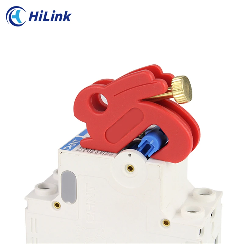Circuit Breaker Lockout Tagout Rabbit Shape Design Industrial Electrical Equipment Lock