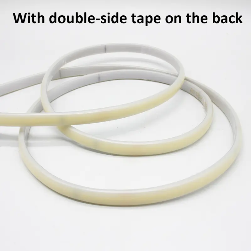 AC220V COB LED Strip Light IP67 Waterproof Flexible Ribbon 2Pin Wire/EU Plug Tape Lamp 3000K/4000K/6000K Outdoor Linear Lighting - Image 3