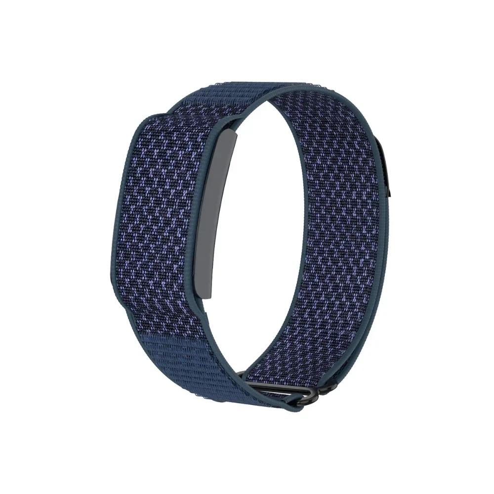 Breathable Nylon Sport Band Loop - Adjustable Fitness Tracker Strap, 22mm Replacement Wristband