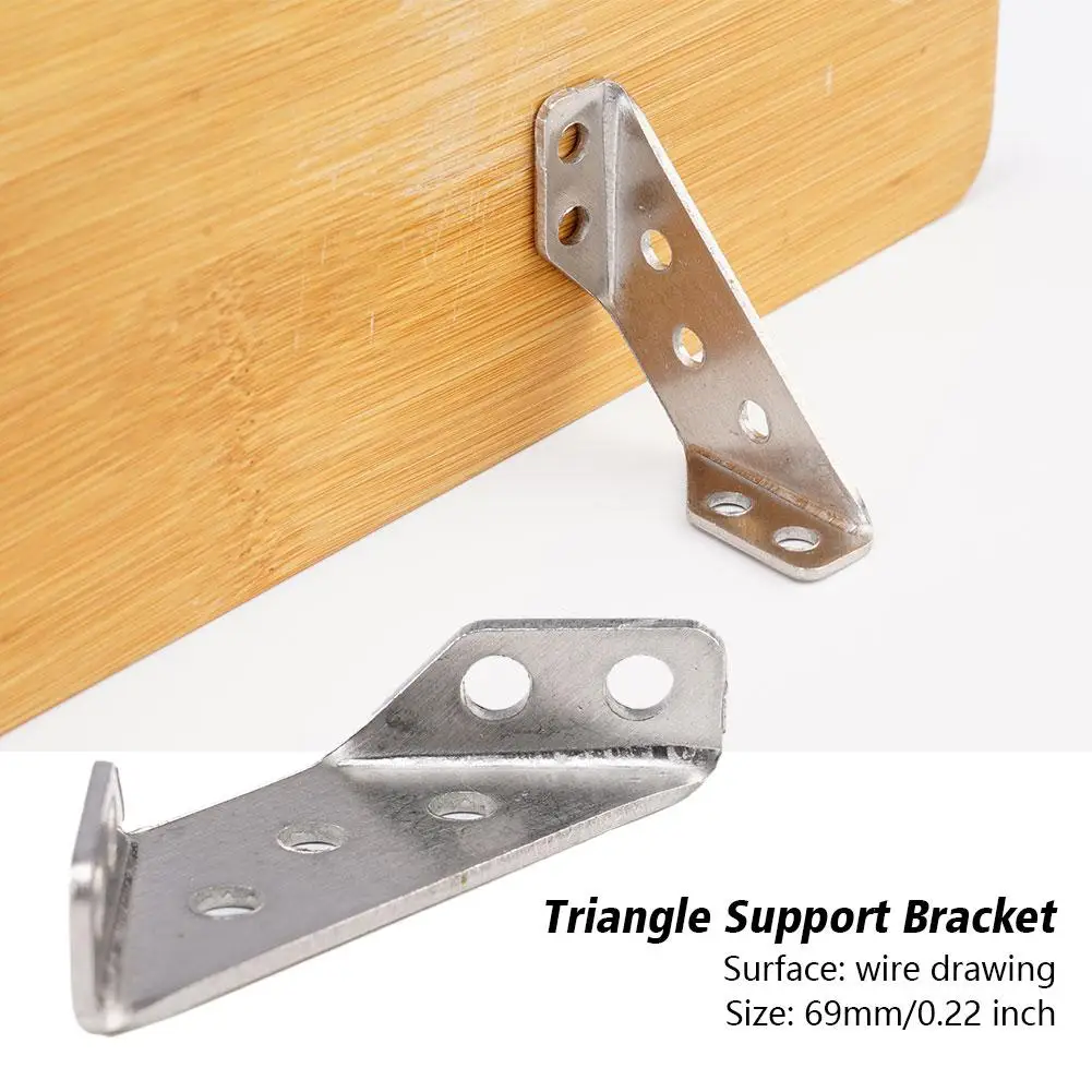 Stainless Steel Multi-function Small Angle Support Frame Furniture Angle Frame Connector Angle Triangle Support Frame