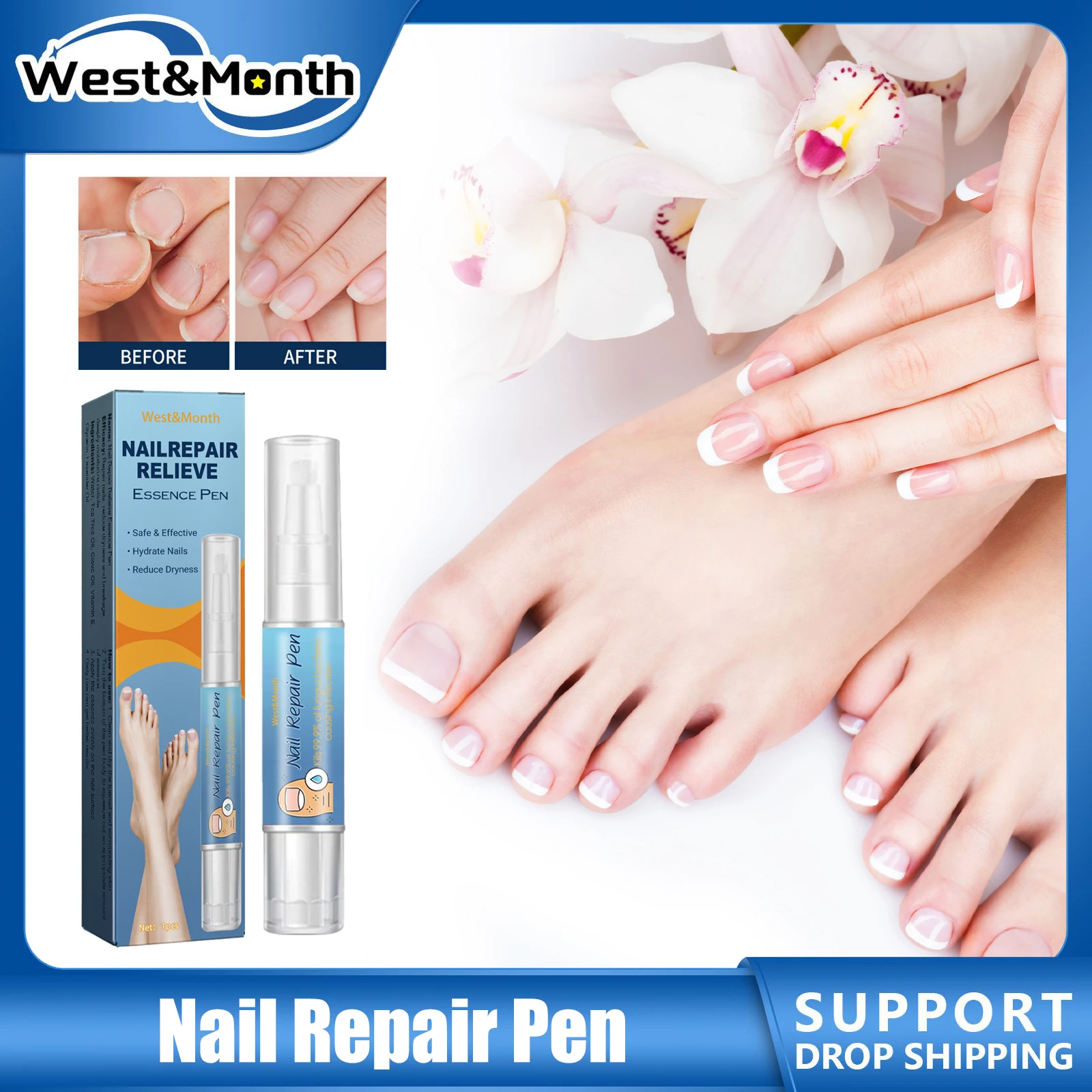 

Anti Fungal Nail Serum Removal Ingrown Toenail Treatment Paronychia Onychomycosis Prevent Cracking Yellowing Feet Care Essence