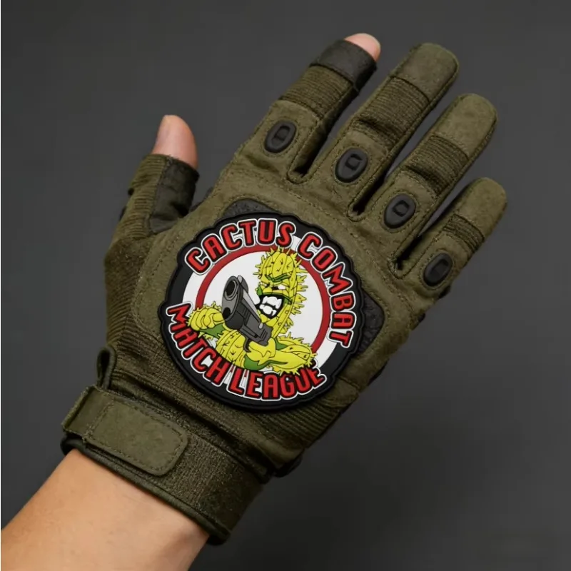 서커스 광대 PVC 패치 전술 장비 장식품 (모자, 장갑용) 유머러스한 디자인 고품질 소재 내구성 있는 액세서리