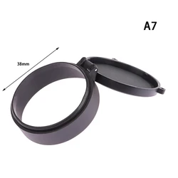 Rifle Scope Aiming Optic Lens Flip-Up Dust Protection Cap (38)