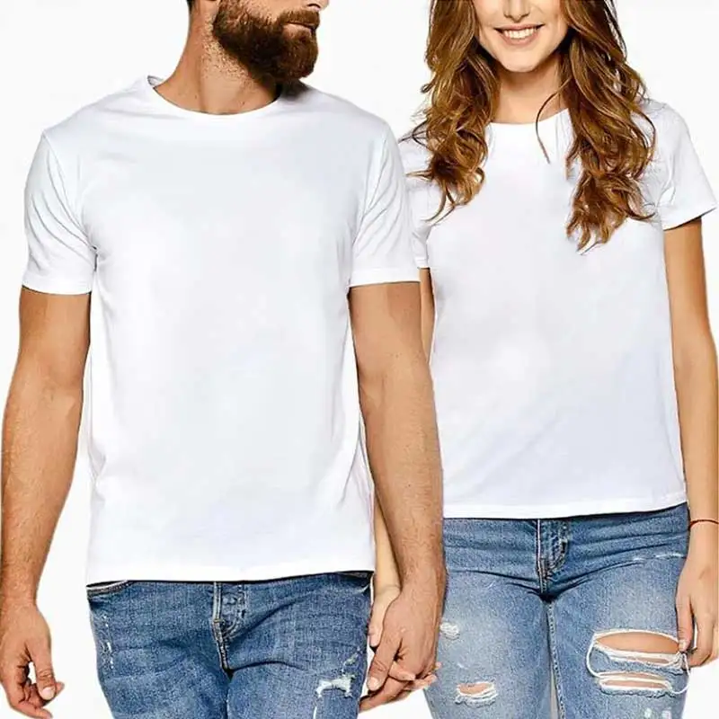 

New Summer Short-sleeved T-shirts Casual Couple Outfit Trend Top T Shirt Men Clothing Women Clothes Love Printing Polyester Tees