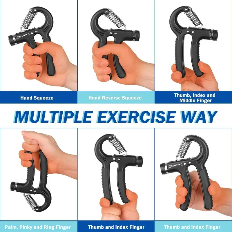 10-60Kg Count Heavy Gripper Fitness Hand Exerciser Grip Wrist Training Increase Strength Spring Finger Pinch Carpal Expander hand strengthener,finger trainer,finger strength trainer,wrist exerciser,hand grip trainers,hand grip exerciser,hand exerciser,hand trainer