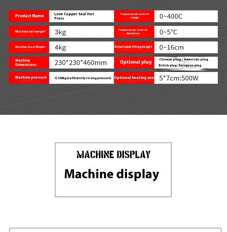 Manual Leather Press Stamping Machine Hand-Punch Die-Cutting Machine DIY Leather