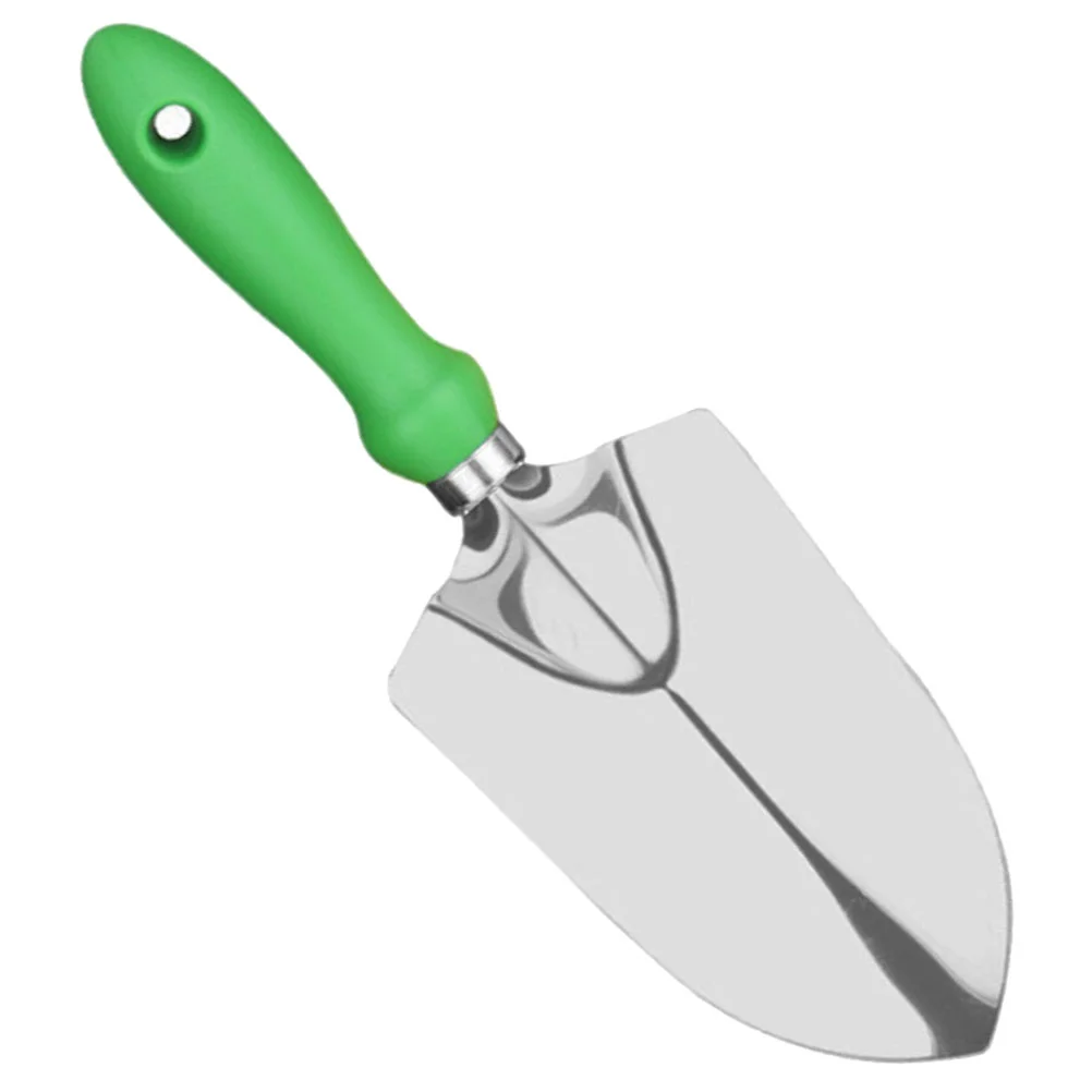Gardening Tools Hand Stainless Steel Anti-rust Bed Weeding Transplant Digging (plastic Handle Large ) Spade