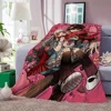 Hanako Kun Plush Blanket Bed Custom Blankets for Decorative Sofa Thin Wadding Blanket Oversized 200x300 Microfiber Bedding Throw 1