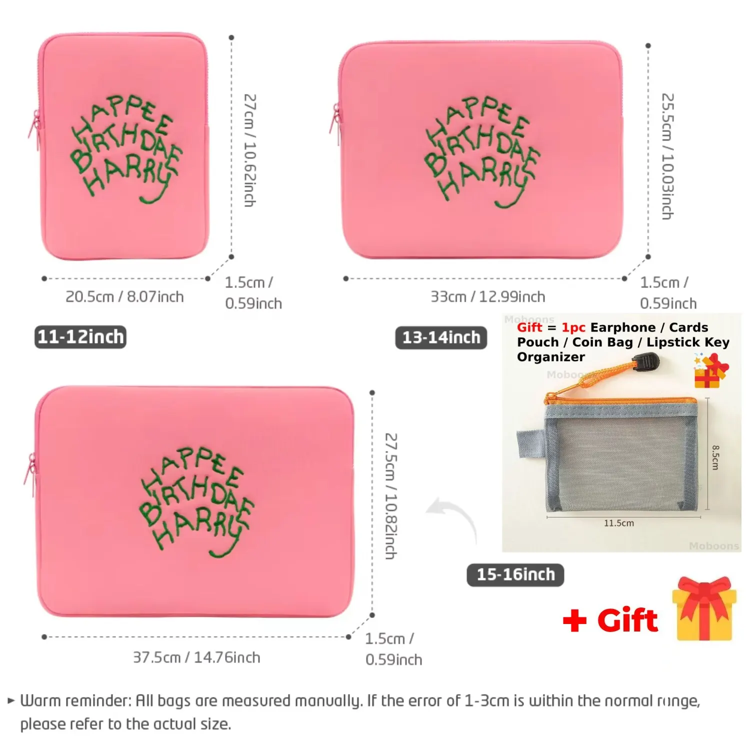 Chic and Stylish Laptop Sleeve for Notebooks and Tablets