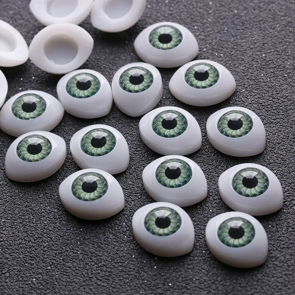 20Pcs Plastic Oval Doll Safety Eyes for DIY Toy Eyes Animal Toy Puppet Making Dinosaur Eyes Craft Crochet Bjd Dolls Accessories 4