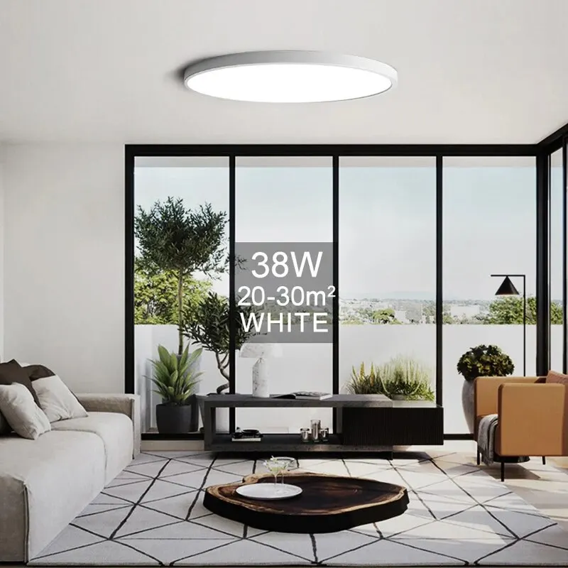 Large Ceiling Lamps Led Lights For Room Bedroom Led Lamp Lighting Fixture Ultrathin Led Ceiling Light For Living Room