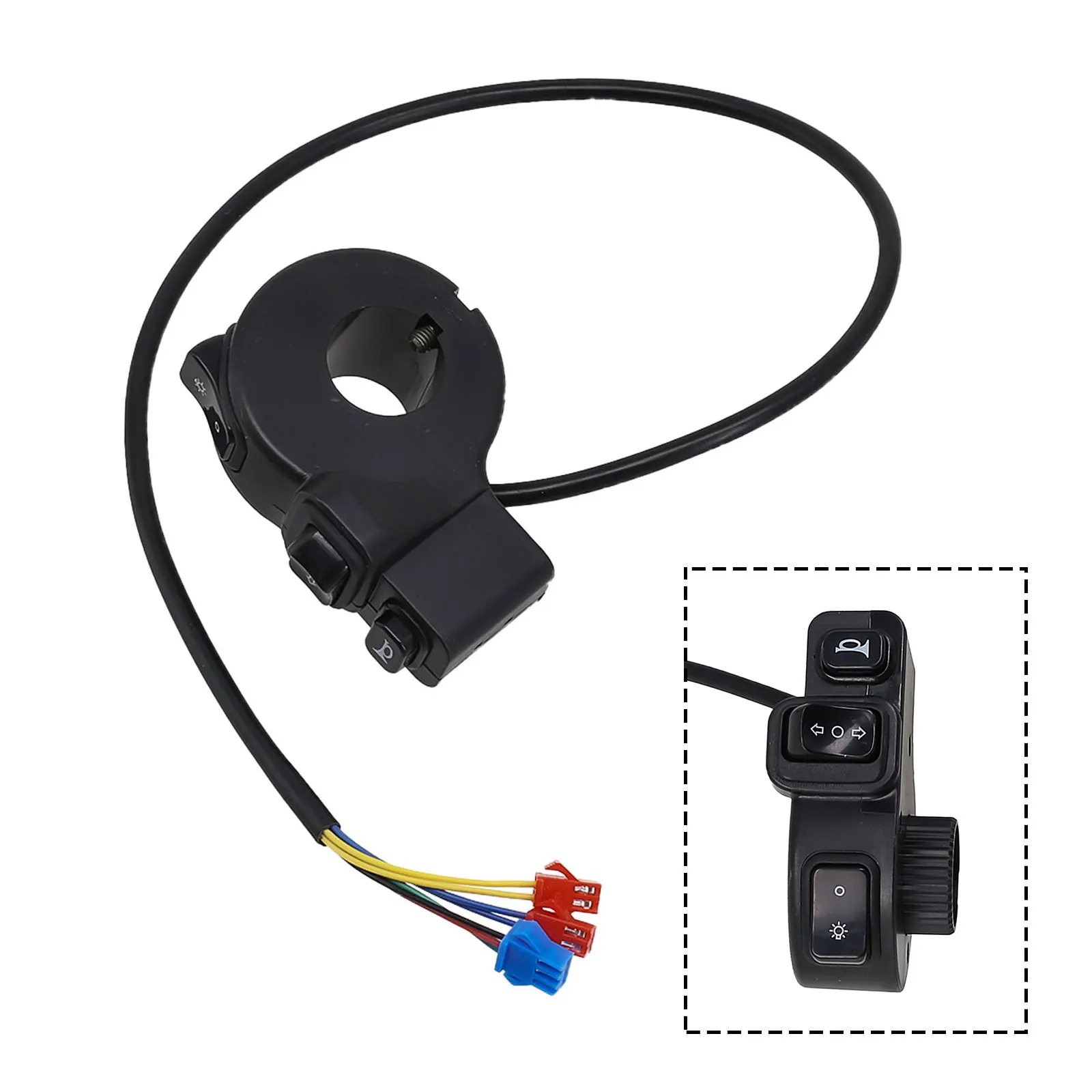 

Durable Ebike Switch Switch Latching (ON OFF) Button Motorcycle Power Outlet Practical To Use Scooter Steering Conversion Switch