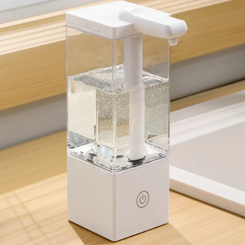 Rechargeable Automatic Sensor Soap Dispenser Touchless Liquid Dispenser for Kitchen Bathroom Hand Sanitizer Shampoo Shower