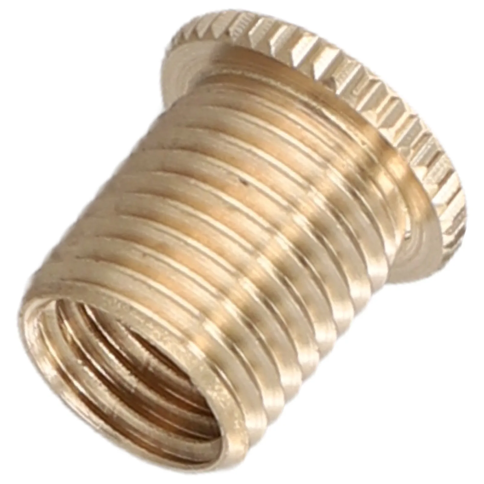 Useful Gear Shift Knob Accessories Aluminum Gold High Quality Nuts Insert Set Thread Adapter 10 Pack