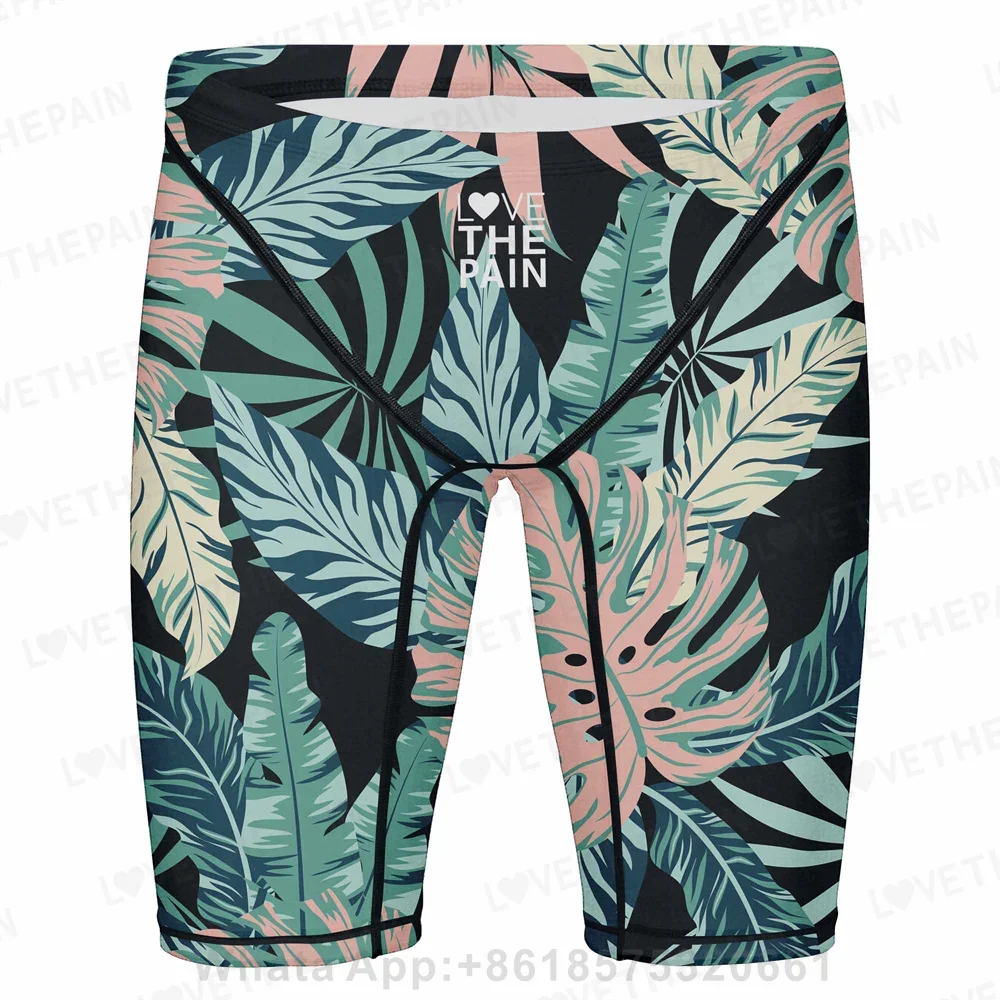 

Love The Pain Men's Summer Trunks Pro Swim Surf Trunks Beach Shorts Quick Dry Uv Surf Swimming Pantalones Gym Jammer Swimsuit