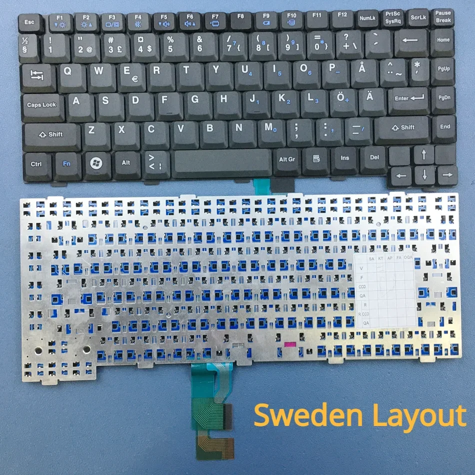 Tastiera Inglese Svedese Francese Usa Per Panasonic Toughbook Serie Cf Cf-27 Cf-28 Cf-29 Cf-30 Cf-31 Cf-52 Cf-53 Cf-73 Cf-74