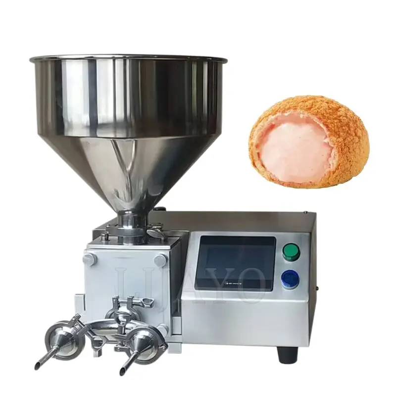 

Automatic Cake Bread Chocolate Jam Injection Machine Quantitative Cream Puff Filling Machine